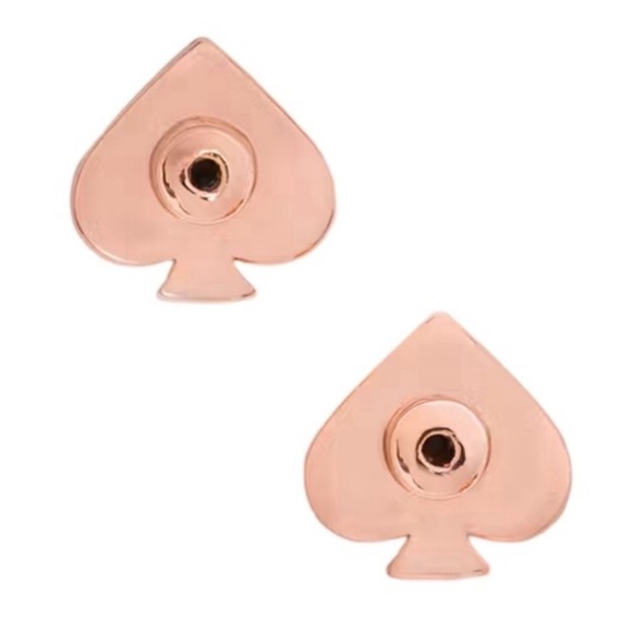 KATE SPADE • Heart Huggies Hoop Earrings - Picture 5 of 6